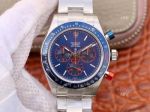 Swiss 4130 Rolex Cool Hand Brooklyn - Rolex Daytona Blue Dial Replica watch